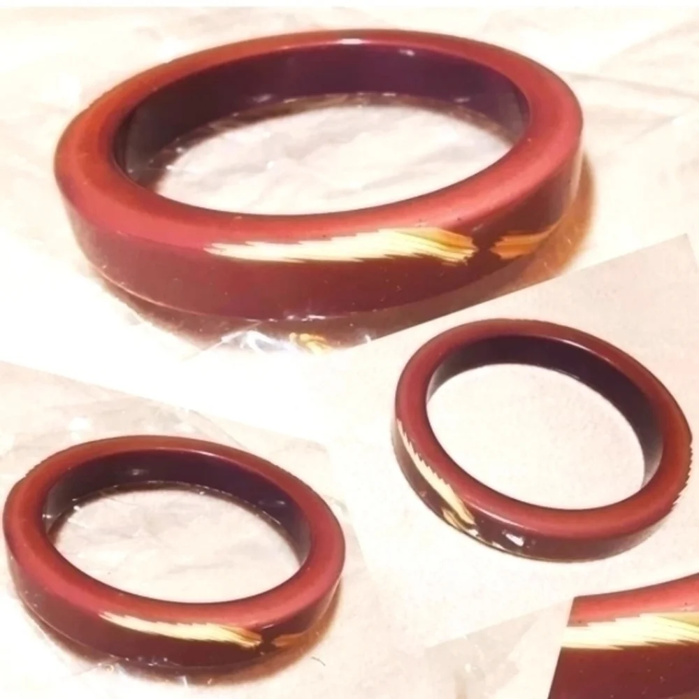Vintage Cashmere & Baked Bangle Accessories Bundle